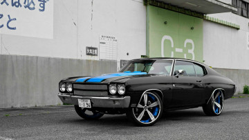 Картинка автомобили chevrolet chevelle