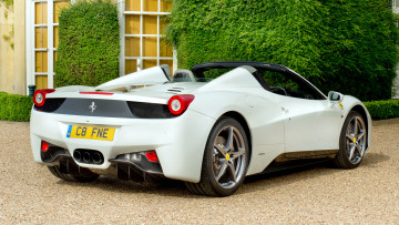 Картинка ferrari 458 italia автомобили s p a гоночные спортивные италия