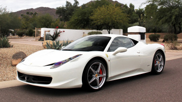 Картинка ferrari 458 italia автомобили спортивные италия гоночные s p a