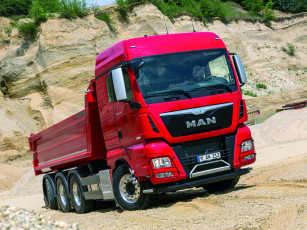 Картинка автомобили man 2014г tgx 35-560 8x4 meiller-kipper