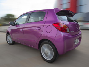 обоя автомобили, mitsubishi, 2013г, au-spec, mirage