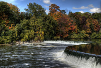 Картинка природа реки озера пороги река лес