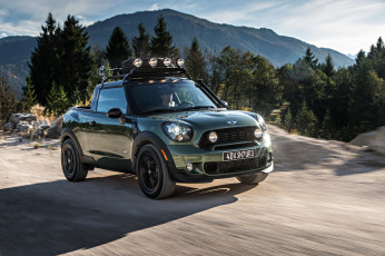 Картинка 2014+mini+paceman+adventure автомобили mini дорога тюнинг adventure paceman