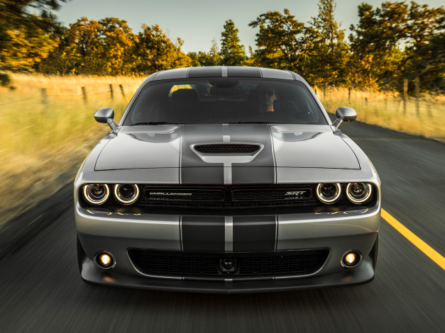 Обои картинки фото автомобили, dodge, challenger, 2015, г, lc, 392, srt