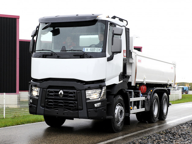 Обои картинки фото автомобили, renault trucks, 2013г, renault, trucks, c-series