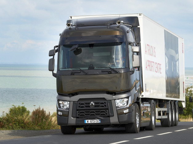 Обои картинки фото автомобили, renault trucks, renault, 2013г, trucks, t-series