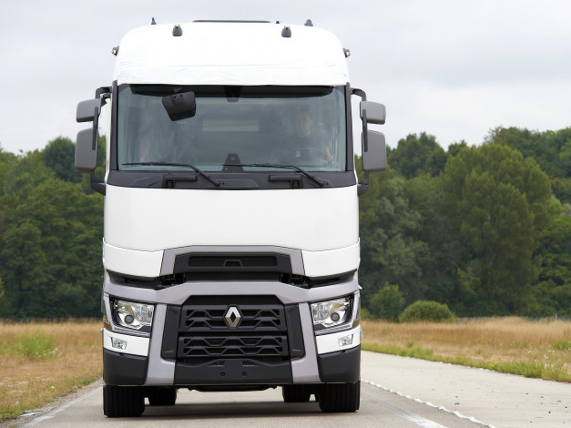 Обои картинки фото автомобили, renault trucks, t-series, renault, 2013г, trucks