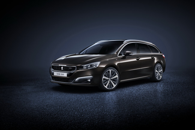 Обои картинки фото 2014 peugeot 508 sw, автомобили, peugeot, серый