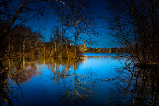 Обои картинки фото природа, реки, озера, река, лес