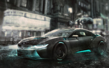 обоя автомобили, виртуальный тюнинг, bmw