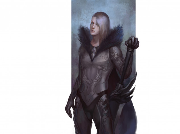 Обои картинки фото фэнтези, люди, парень, арт, фон