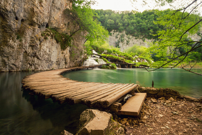 Обои картинки фото природа, реки, озера, мостки, река