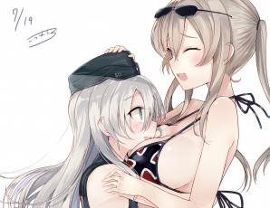 Картинка аниме kantai+collection девушки