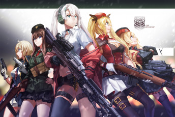 Картинка аниме girls+frontline girls frontline