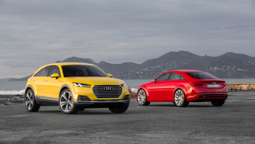 Картинка audi+tt+offroad+concept+2014 автомобили audi tt 2014 concept offroad