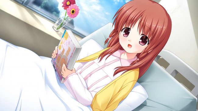 Обои картинки фото аниме, angel beats, взгляд, девушка, фон