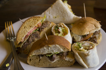 Картинка еда бутерброды +гамбургеры +канапе бутер