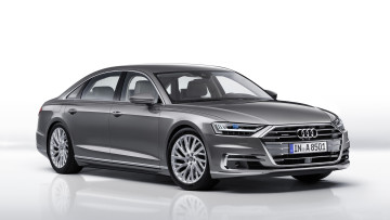 Картинка audi+a8+l+2018 автомобили audi 2018 l a8