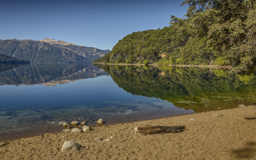 Картинка природа реки озера река лес