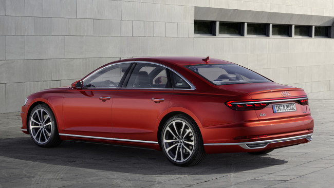 Обои картинки фото audi a8 2018, автомобили, audi, 2018, a8