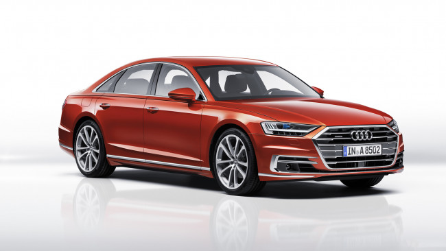 Обои картинки фото audi a8 2018, автомобили, audi, a8, 2018