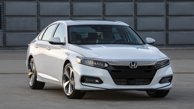 Обои картинки фото honda accord touring 2018, автомобили, honda, 2018, touring, accord