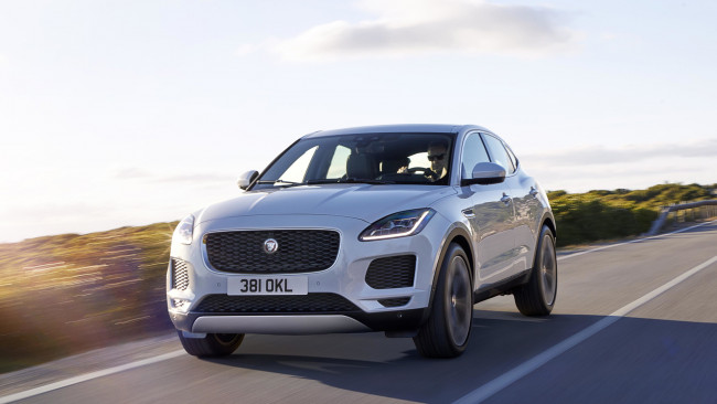 Обои картинки фото jaguar e- pace 2018, автомобили, jaguar, 2018, e-, pace