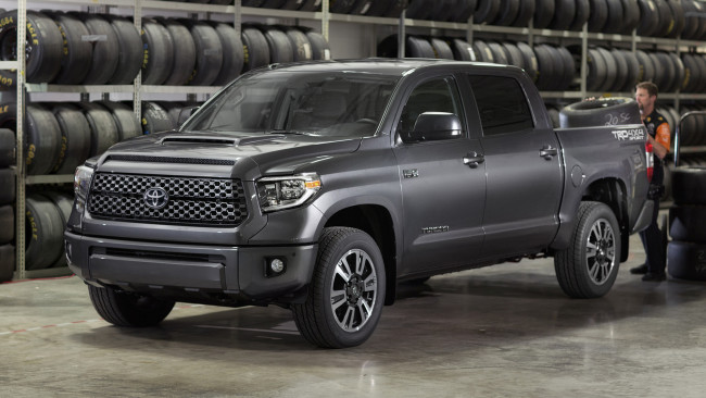 Обои картинки фото toyota tundra trd sport 2018, автомобили, toyota, tundra, sport, 2018, trd