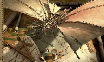 Картинка календари фэнтези чертеж бумага карандаш конструкция изделие