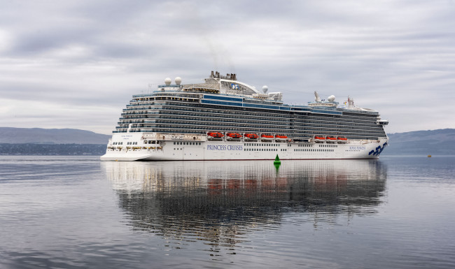 Обои картинки фото корабли, лайнеры, лайнер, круиз