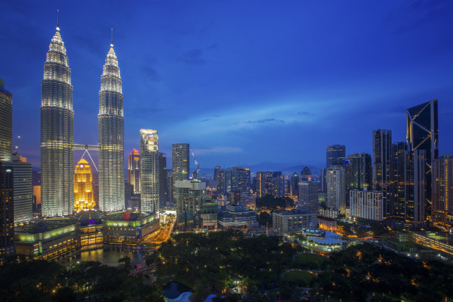 Обои картинки фото kuala lumpur city, города, куала-лумпур , малайзия, простор