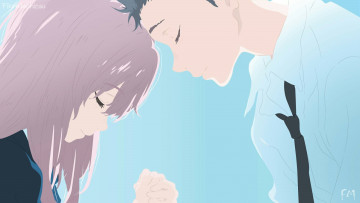 Картинка аниме koe+no+katachi форма голоса