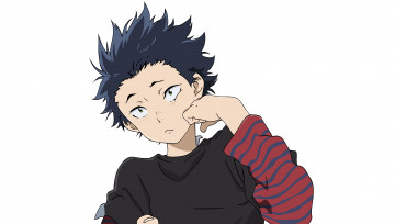 Картинка аниме koe+no+katachi форма голоса