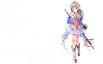 Картинка atelier+totori +the+adventurer+of+arland аниме unknown +другое+ девочка наряд посох