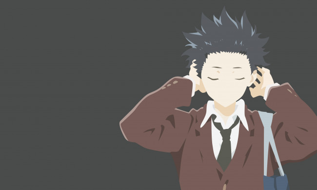 Обои картинки фото аниме, koe no katachi, форма, голоса