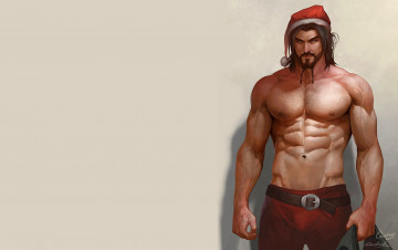 Картинка рисованное aenaluck мужчина колпак бородка штаны