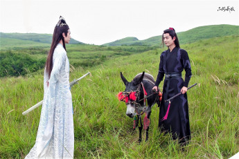 Картинка кино+фильмы the+untamed вэй усянь лань ванцзы ослик