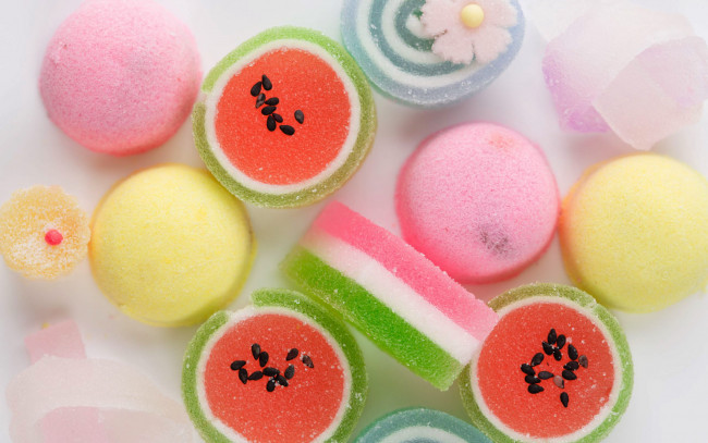 Обои картинки фото еда, конфеты,  шоколад,  мармелад,  сладости, мармелад