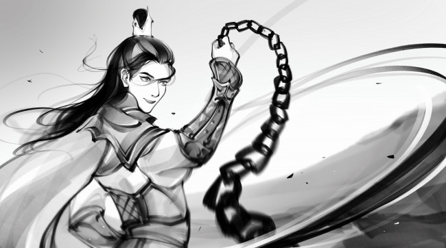 Обои картинки фото ван хао сюань, рисованное, кино,  мультфильмы, ван, хао, сюань, ао, вечная, самсара