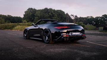 Картинка brabus+750+bodo+buschmann+edition+2023 автомобили brabus 750bodo buschmann edition вид сзади черный кабриолет тюнинг