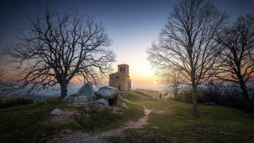 Картинка church brittany france города -+католические+соборы +костелы +аббатства