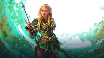 Картинка видео+игры age+of+magic девушка стрела вихрь эльф