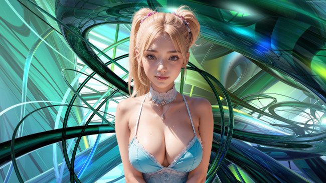 Обои картинки фото рисованное, люди, нейросети, графика, нейроарт, ai, art, нейронные, сети, рисунки, нейро, искусство, фон, девушка