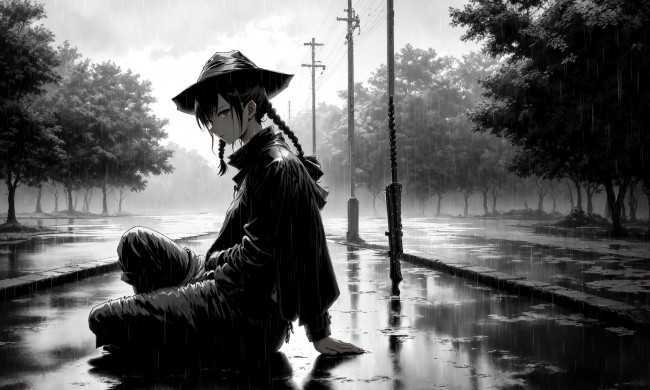 Обои картинки фото аниме, город,  улицы,  интерьер,  здания, нейросети, графика, нейроарт, ai, art, нейронные, сети, рисунки, нейро, искусство