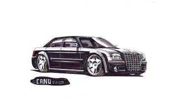 обоя 295803, рисованное, авто, мото, автомобиль