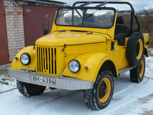 Обои картинки фото gaz, 69, автомобили