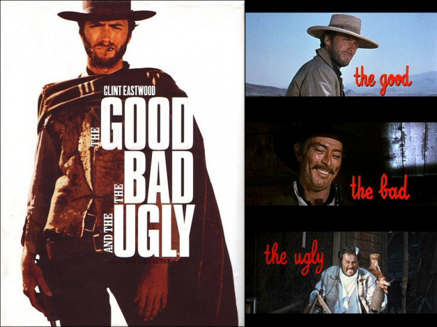 Обои картинки фото le, bon, la, brute, et, truand, кино, фильмы, the, good, bad, and, ugly