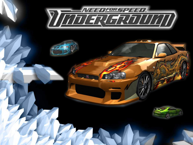 Обои картинки фото видео, игры, need, for, speed, underground