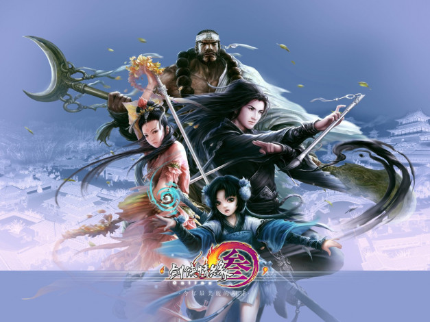 Обои картинки фото jx3, видео, игры, jx, online