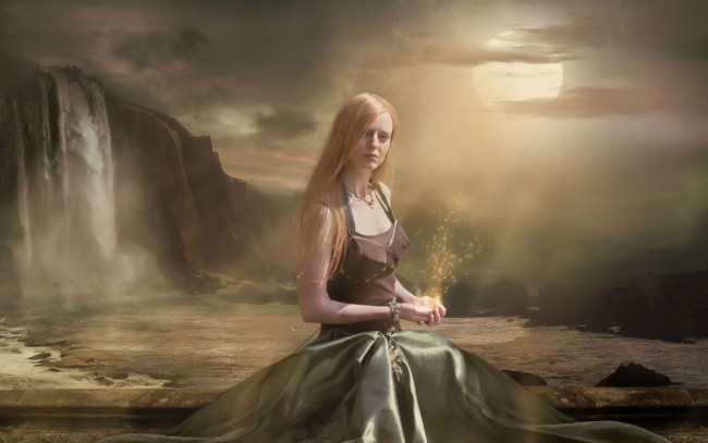 Обои картинки фото фэнтези, девушки